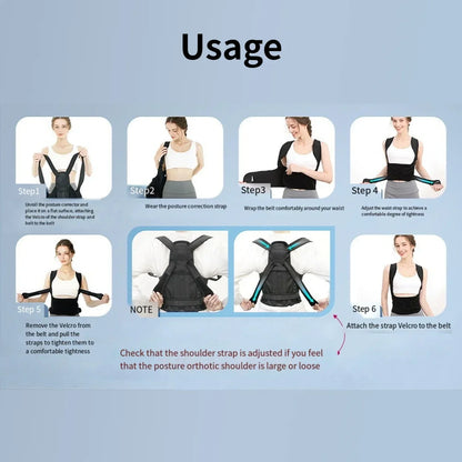 Adjustable Spine Support Brace