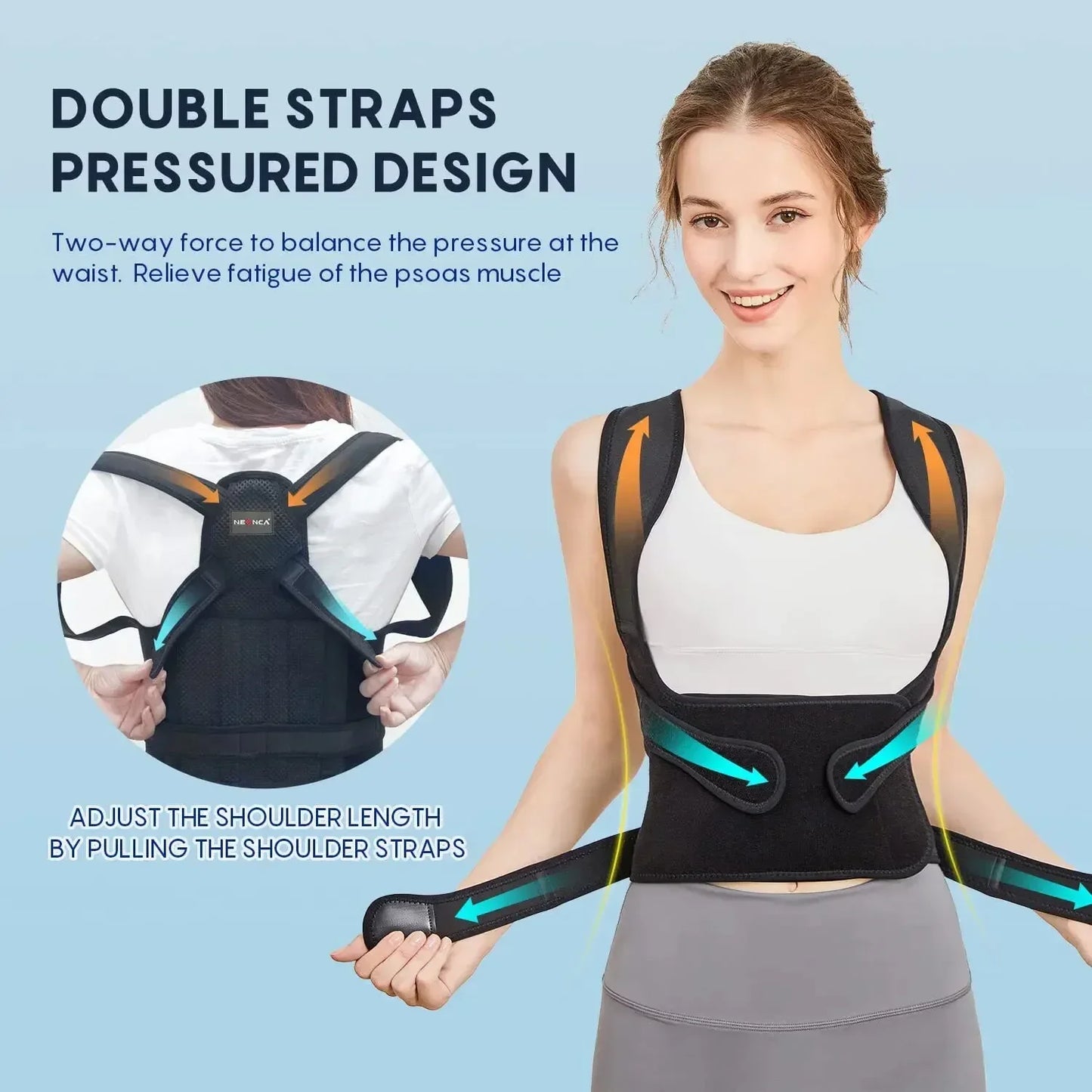 Adjustable Spine Support Brace