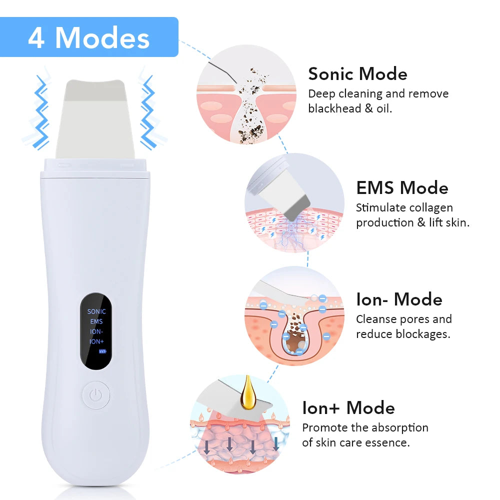 Ultrasonic Deep Cleansing Skin Tool