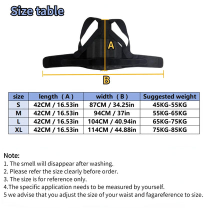 Adjustable Spine Support Brace