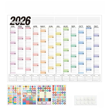 Journey Wall Planner 2026