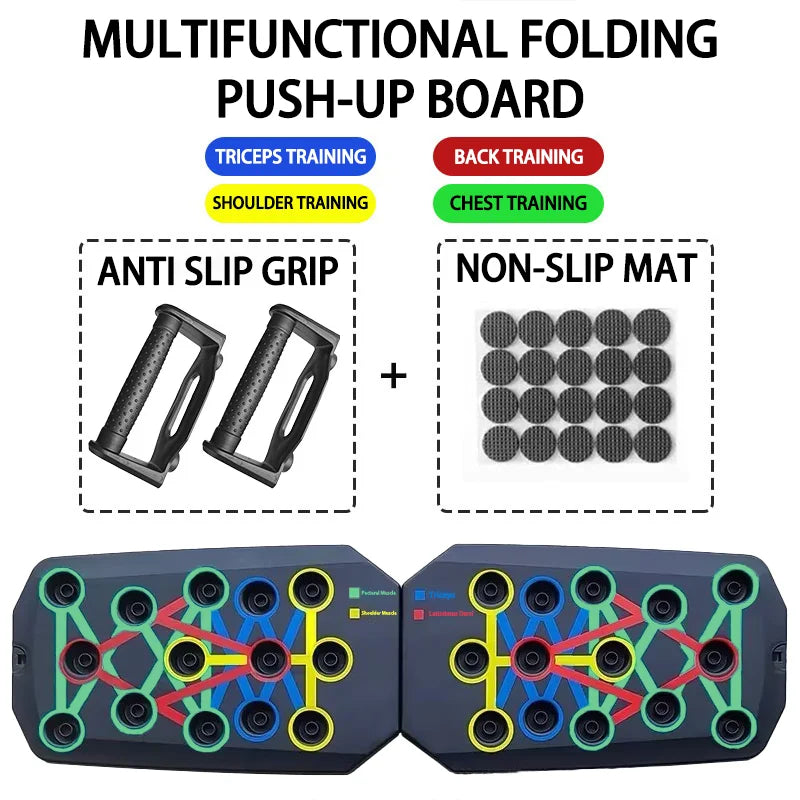Multi-Angle Push-Up Training Board