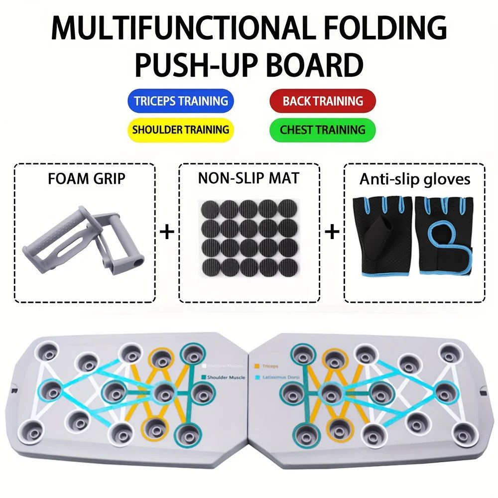 Multi-Angle Push-Up Training Board