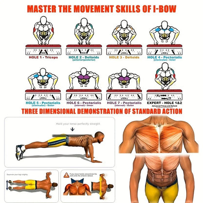 Multi-Angle Push-Up Training Board