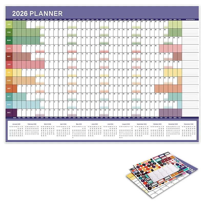 Journey Wall Planner 2026