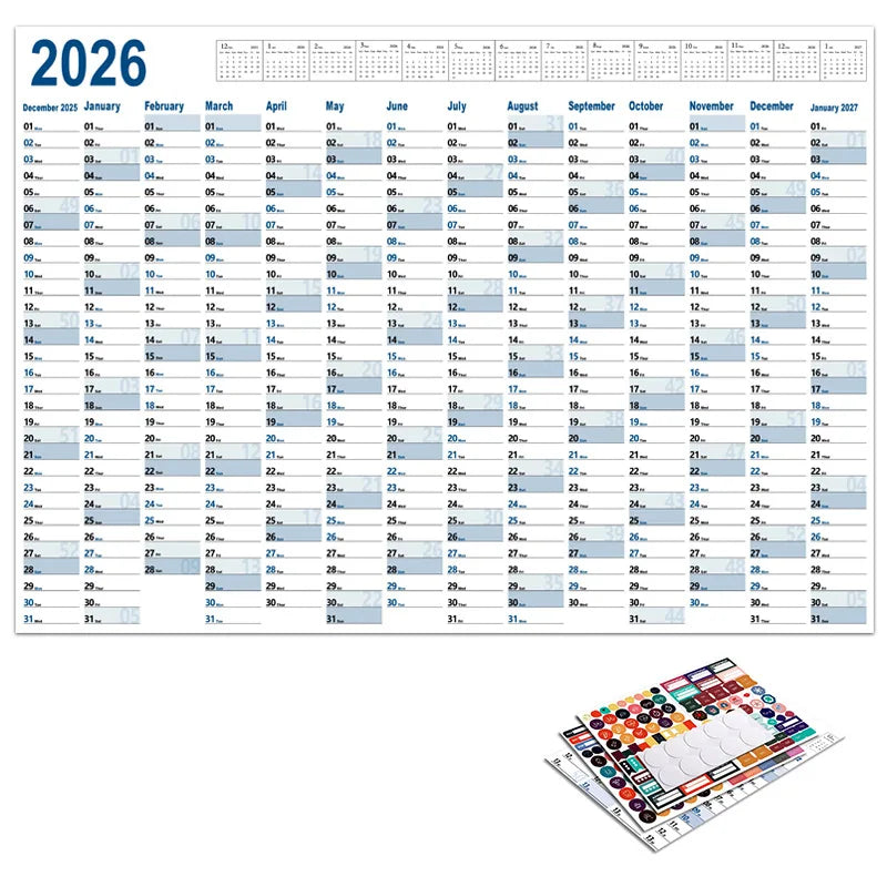 Journey Wall Planner 2026